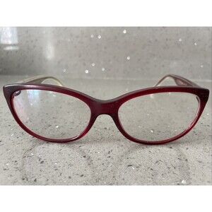 Dolce&Gabbana Eyeglasses Frames ONLY DG 3141 550 Red Women Italy 55[]16 137